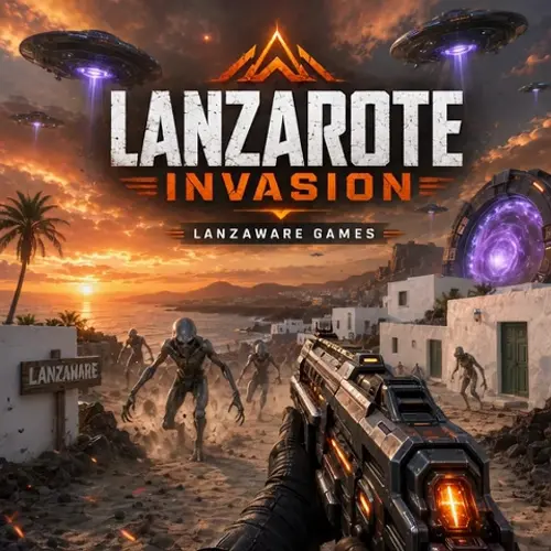 Lanzarote Invasion - Shooter alienígena ambientado en Lanzarote